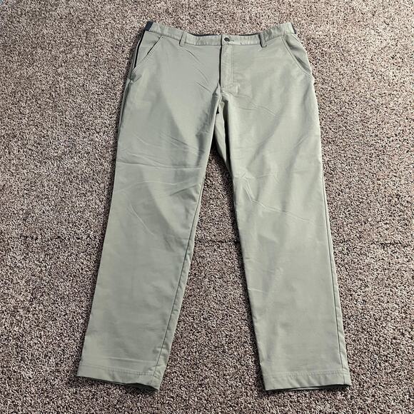 Columbia Pants Mens 38x30 Gray Omni-Shield Hiking Outdoor Stretch Tech Travel - Picture 1 of 7